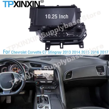 Авто Радио Стерео Приемник на Android За Chevrolet Corvette C7 Stingray 2013 2014 2015 2016 2017 GPS Navi Плеър Видео Главното Устройство