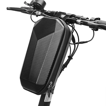Водоустойчива чанта за предна кормилото на велосипеда с Голям капацитет, удебелена за защита от удар, от въглеродни влакна Professional модел