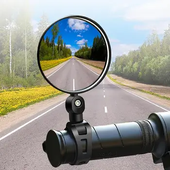 Огледало за обратно виждане за велосипед Универсално огледало за обратно виждане на волана със завъртане на 360 градуса за велосипед МТВ Аксесоари за колоездене