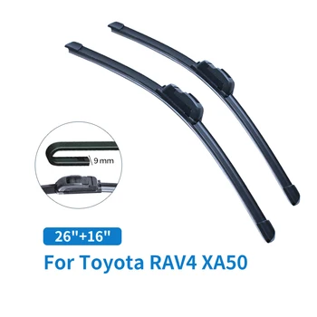 Предното Стъкло на Колата на Предната Четка за Чистачки за Обратно виждане Гумени Аксесоари За TOYOTA RAV4 XA50 26
