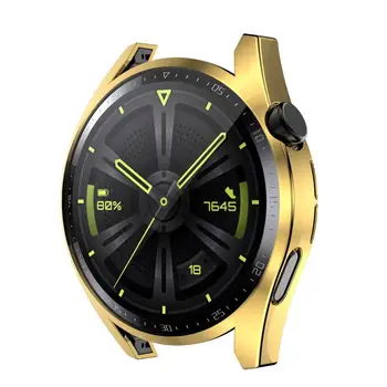 Мек защитен калъф за Huawei Watch GT 3 42 мм, калъф от TPU, защитен калъф-броня за Huawei GT 3 Watch Smartwatch