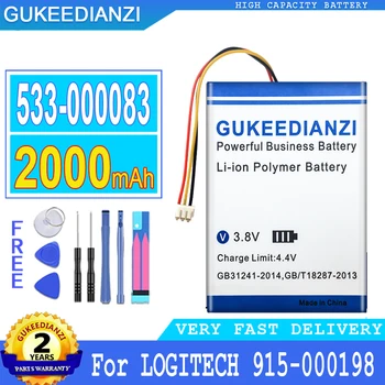 Батерия на мобилен телефон, с голям капацитет 2000 mah за смартфони LOGITECH Harmony Touch the Ultimate One 915-000198 1209