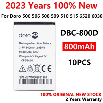 100% Истински 800 ма DBC-800D Батерия За Doro 500 506 508 509 510 515 6520 6030 Висококачествени Батерии