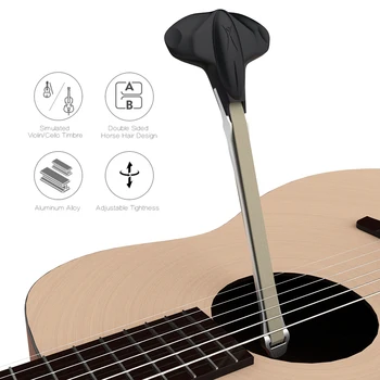 Смычок за акустична китара Вградени медиатори Странично крило Удобна дръжка Smart Gitar Guitarra G-Bow за китаристи