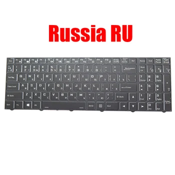 Клавиатура за лаптоп 2E За Complex Pro 15 15.6 NS51PU /За Complex Pro 17 17.3 NS70PU Русия BG Черен С подсветка на Нова