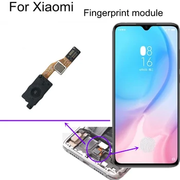 Гъвкав Кабел Сензор за Пръстови отпечатъци Скенер Touch ID За модула на Пръстови отпечатъци Xiaomi Mi 10 Lite 5G