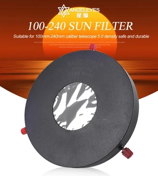 Celestron Регулируема 100-240 мм филм за слънчев филтър Astromania Deluxe за 4, 5, 6, 7, 8-- инчов телескопични тръби