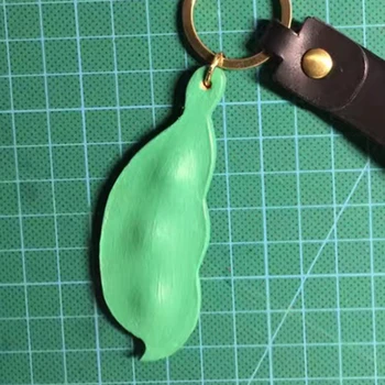 Направи си САМ leather занаятите bean shape modeling штамповочный нож мухъл ръчна машина перфоратор инструмент шаблон