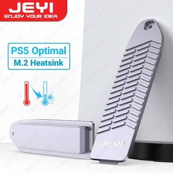 Пълен Радиатор SSD-диск JEYI PS5 с Бомбетата, Охладител PlayStation 5 За Алуминиева охлаждане M. 2 NVME NGFF Радиатор с термопрокладками