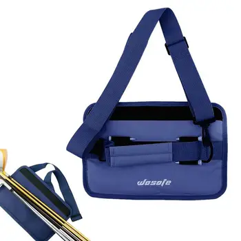 Мини чанта за стика за голф от лек найлон, пътна чанта за носене тренировъчно поле, калъф за голф с регулируеми ремъци плечевыми