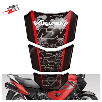 За Honda Varadero XL 125 250 1000 3D смола защитен стикер за резервоара на мотоциклета