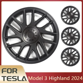 За джанти седалките Tesla Model 3 Highland 2024 Performance 18-цолови шапки ступиц Model 3 2024 Highland Аксесоари са Взаимозаменяеми капачката на колелото