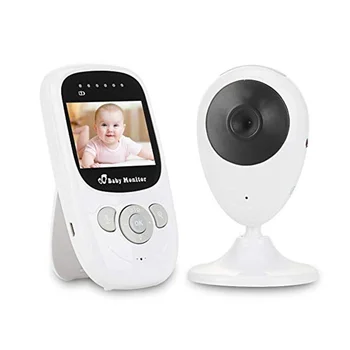 Преносима безжична следи бебето SP880, устройство за грижа за детската лягане с автоматично определението на температурата в режим на нощно виждане.