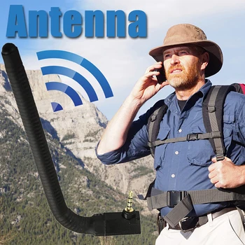 Антена за усилване на сигнала на мобилен телефон на 6 дБи, преносима антена за усилване на сигнала на телефона, преносима антена с жак 3.5 мм, аудио усилвател на сигнала, инструмент за телефон