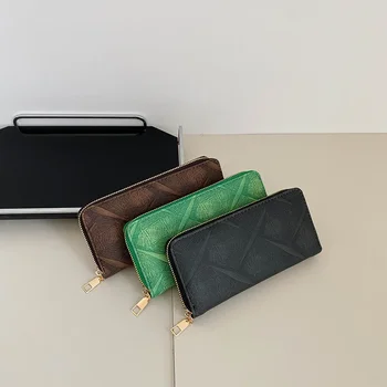 Нова дамска чанта в стил ретро с обикновена текстура, модерен чантата е с голям капацитет, работа на смени чанта за мобилен телефон