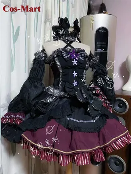Аниме VTuber Hololive Костюм за cosplay Мурасаки Сион, прекрасна рокля в готически стил Лолита, дрехи за ролеви игри, изработени по поръчка