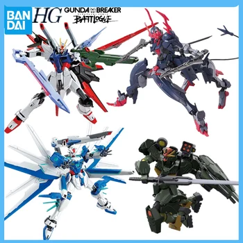 Оригинален BANDAI HG 1/144 Gundam Helios Spoiler Мобилен Костюм Вещица От Меркурий В Събирането на Пластмасов Модел Комплект Екшън Играчки Фигурки