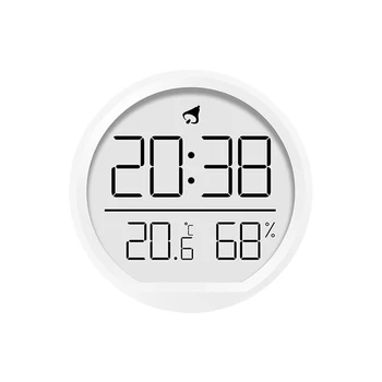 Широк ъгъл на видимост Електронен будилник за дома в помещението, показване на температура, показване на времето, показване на дата Сухо Мокро студено Топло