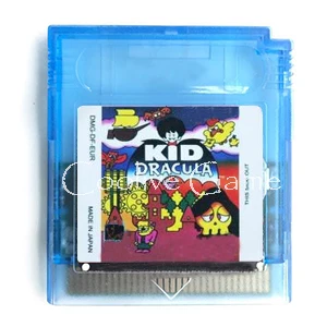 Kid Dracula за 16-битово ръчен цветен конзола с патрон за видео игри, без региона, конзола карта на английски език
