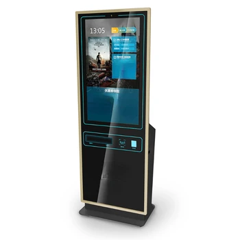 Най-продаваният уличен павилион с вертикални 43-инчов сензорен екран, павилион за продажба на билети, а на самообслужване, павилион за PC