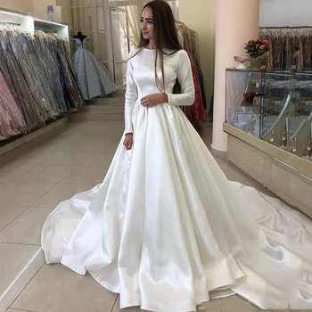 YUDX Amanda Novias Сватбена рокля от Елегантни Вечерни Рокли, за Жени 2023 Пълномаслено Рокля на Булката Бяло Женско Сватбена Събитие