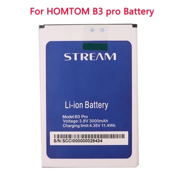 Нова батерия с капацитет 3000 mah за HOMTOM B3 pro Батерия за HOMTOM B3 pro Bateria 