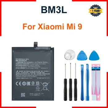 Въведете mi BM3L Батерия с капацитет от 3300 mah за Xiaomi 9 Mi9 M9 Mi 9 BM3L Висококачествени сменяеми батерии за телефон