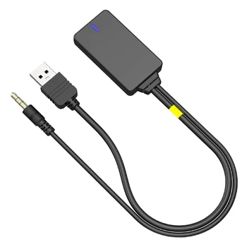 Безжичен Адаптер Bluetooth аудио вход Музикален Интерфейсния Кабел В Автомобила, AUX и USB Кабел За B-M-W E90 E91 E92 E93