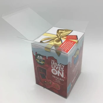 Прозрачна защитна кутия за коледна версия на SNK NEOGEO Mini Collect Boxes TEP за съхранение на игра черупки Прозрачна витрина