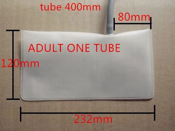 Маншет за измерване на кръвно налягане (на пикочния мехур) 10 бр/Материал: висококачествен TPU. ЕДНА тръба, спецификация: 232 мм * 120 мм (ляв или десен)