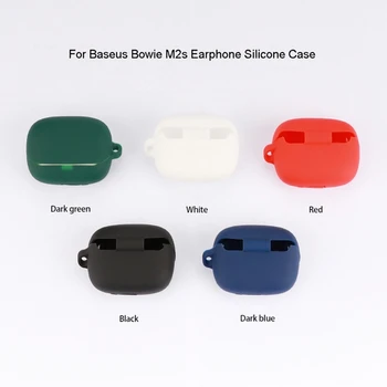 Защита на безжични слушалки Подходящи за Baseus Bowie M2s, калъф с противоударной обвивка, моющийся корпус, ръкав от прах