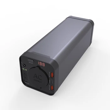 Мини Преносим Генераторная Електростанция с мощност 150 W, Резервна Батерия за Домашно Пътуване Къмпинг, Паник Литиево-полимерна Батерия USB TYPE C DC