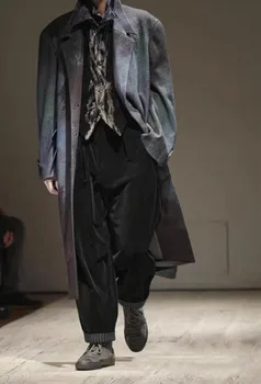 Owen Yohji Облекло в японски корейски стил, мъже ветровка за мъже, мъжки дрехи оверсайз