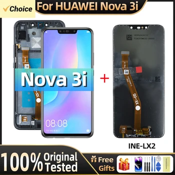 Оригинален за Huawei Nova 3i LCD дисплей ИН-LX1 Дисплей Със сензорен екран ИН-LX2 Замяна За Huawei P Smart Plus 2018 LCD ИН-LX2r LCD