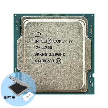 Процесор Intel Core i7-11700 i7 11700 2,5 Ghz Восьмиядерный 16-поточный КПД L3 = 16 Mb 65 W LGA 1200