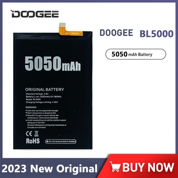 Нова оригинална батерия BL 5000 капацитет 5050 ма за DOOGEE BL5000, качествени батерии за мобилни телефони с номер за проследяване