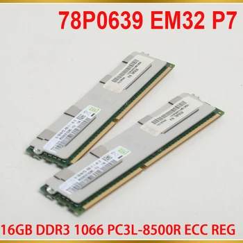 1 бр. Сървър Памет За IBM RAM 78P0639 EM32 P7 Power 16 GB DDR3 1066 PC3L-8500R ECC REG 