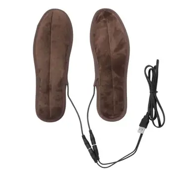 Стелки За Обувки С Подгряване Електрически Топло За Краката На Топло За Краката На Мат Чорапи За Спорт На Открито Отопление Стелки Зимата Е Топло