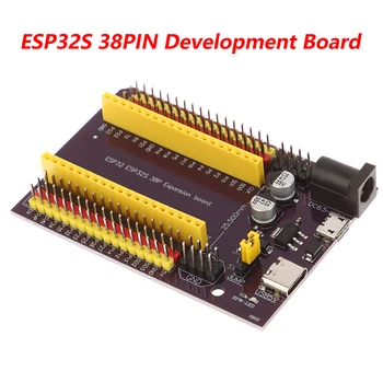 ESP32S 38PIN Такса развитие NodeMCU-32S Lua TYPE-C/MICRO USB WiFi Bluetooth Двухъядерная такса за разширяване на