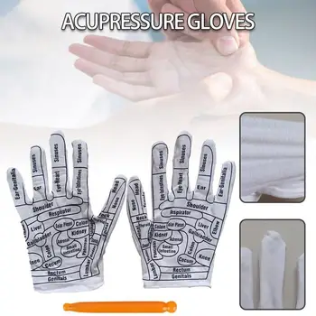 Ръкавици за рефлексотерапията ръце, инструментите за точков масаж, ръкавици за ръце за еднократна употреба, ръкавици, ексфолиращи препарати спа точка, Текстурирани