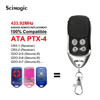 АТА PTX4 herculift ptx-4 с дистанционно управление 433,92 Mhz с подвижен код Отварачка за гараж