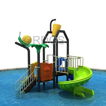Най-популярният търговски детска градина, аквапарк с пързалка, открита площадка за деца
