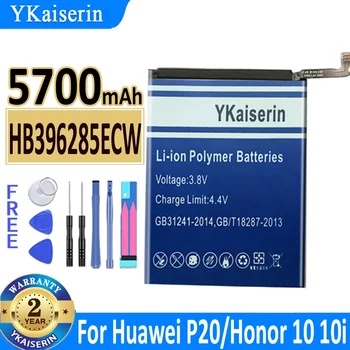 HB396285ECW 5700 mah Батерия за Huawei P20 за Честта 10 Lite 10Lite COL-AL00 COL-AL10 COL-TL00 COL-TL10 COL-L29 bateria