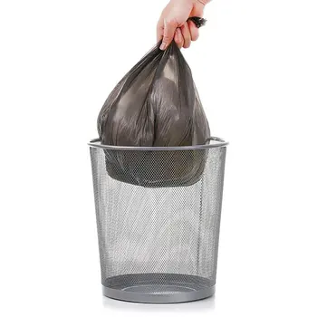 100шт 5 роли на торбичката за боклук Началната Еднократна употреба рециклиране на отпадъци Кухненски прекъсване Еднократно почистване на отпадъци Преносим торбичка за отпадъци