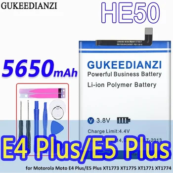 Капацитет на батерията GUKEEDIANZI HE50 5650mAh за Motorola Moto E4 Plus/E5 Plus XT1773 XT1775 XT1771 XT1774