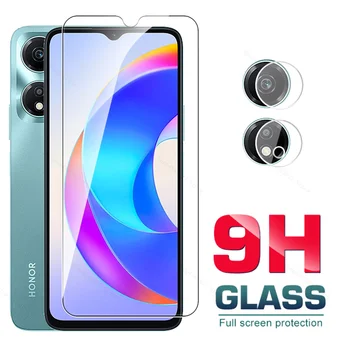Калъф от закалено стъкло 9H за Честта X5 Plus, Стъкло на Обектива на камерата, за да Hono Honor X6 X6s X7 X7a X8 X8a 4G X9 5G, Защитно фолио за екрана
