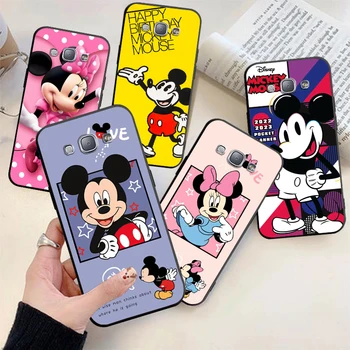Disney Mickey Mouse Pretty За Samsung Galaxy A9, A8 Star A9S A7 A6 A5 Plus 2017 2018 2016 Силиконов TPU Мек Черен Калъф За вашия Телефон