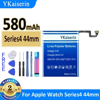 YKaiserin Series4 Series5 Батерия 40 мм 44 мм 510 ма за Apple Watch iWatch Series 4 5 S4 S5 40 мм 44 мм Batterij + Безплатни инструменти