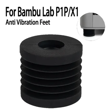 Крачета без хлъзгане 3D принтер За Bambu Lab X1 Foot устойчива на плъзгане Амортизационная Тампон за Подробности 3D принтер Bambu lab X1Series P1P